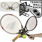 Meollo Suport de perete pentru rachete de tenis Meollo (2 Unități) Culoare Alb Racheta tenis