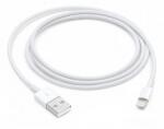 Apple USB-s lightning adatkábel, GYÁRI, fehér, 1 méter (MD818ZM/A) ECO csomagolás