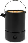 Bredemeijer Ceainic infuzor de ceai UMEA 1, 2 l, cu încălzitor, negru, ceramică, Bredemeijer