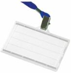 DONAU Etichetă carton plastic cu bandă albastră DONAU 85x50mm 50 buc