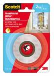 3M Bandă adezivă pentru montaj interior, 19 mm x 1, 5 m transparentă