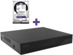 Techson TCR A12 S204-NS 4 csatornás Analóg HD rögzítő + 2 TB HDD