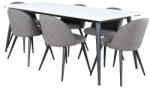  Étkezőgarnitúra Dallas 3303 (Fekete + Szürke)