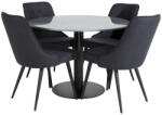  Étkezőgarnitúra Dallas 2671 (Fekete)