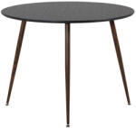  Asztal Dallas 125 (Fekete + Dió)