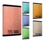  Füzet 13x21cm beíró keményfedeles GIPTA Desiners 120 lapos pöttyös