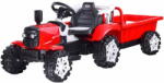 Ramiz Piros traktor pótkocsival - elektromos jármű gyerekeknek