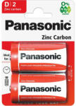 Panasonic D/góliát cink-mangán tartós elem 1, 5 V (2 db) (R20R-2BP) - szucsivill