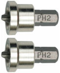TOYA Bithegy PH2 x 25 mm gipszkarton csavarbehajtó (2 db) (65800) - szucsivill