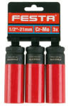 FESTA Alufelni dugókulcs 1/2" 21 mm (3 db) (17338F) - szucsivill