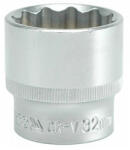 TOYA Dugókulcs 12 szögletű 1/2" 32 mm CrV (YT-1292) - szucsivill