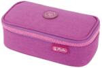 Herlitz Tolltartó beatBox 1-klapnis, 1 cipzáras zsebbel ABC lila/pink