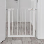 reer Poarta de siguranta pentru copii, 75-81 cm, montare prin presiune, metal, alb, Guardino