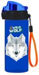 KARTON P+P farkasos műanyag kulacs 500 ml - Wild Wolf (9-07024)