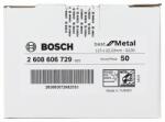 Bosch Fiber köszörűkorong R574, Best for Metal D = 115 mm; G = 100, 2608606729 (2608606729)