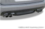  Дифузьор за задна М-tech броня на BMW E60 седан (ah257419)