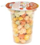 Puffllos Popcorn PUFFLOSS, glazurat cu arome de fructe, la pahar, 20gr*12/tipla