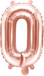 PartyDeco Balon folie Litera O , 35cm, rose gold (1 buc. ) (FB2M-O-019R)