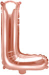 PartyDeco Balon folie Litera L , 35cm, rose gold (1 buc. ) (FB2M-L-019R)