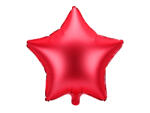 PartyDeco Balon din folie Stea, 48 cm, rosu (FB3S-007)