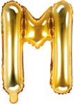 PartyDeco Balon folie Litera M , 35cm, auriu (1 buc. ) (FB2M-M-019)