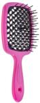 Janeke Perie de păr 72SP226, cu dinți negri, roz - Janeke SuperBrush Vented Brush Pink