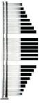 Lazzarini Spinakker design radiátor, egyenes, króm 463x800 mm 383762 (383762)