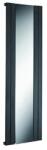 Lazzarini Empoli design radiátor, tükrös, egyenes, anthracite 600x1800 mm 383854 (383854)