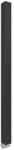 Lazzarini One tube design radiátor, egyenes, anthracite 1800x100 mm 384544 (384544)