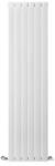 Lazzarini Livorno nappali radiátor, szimpla, egyenes, megfordítható, fehér 1800mm x5tag 386752 (386752)