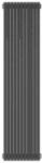 Lazzarini Grossetto design radiátor, egyenes, anthracite 680x1506 mm 380267 (380267)