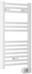Lazzarini El Cortina Evo törölközőszárító radiátor, egyenes, fehér 400x720 mm 388166 (388166)