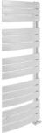 Lazzarini Pieve design radiátor, íves, fehér 550x1080 mm 386303 (386303)