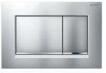 Geberit Sigma30 működtetőlap, 2 mennyiséges, matt króm easy-to-clean bevonat/fényes króm 115.883. JQ. 1 (115.883.JQ.1)