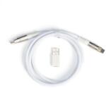 Keychron Double-Sleeved Geek White Кабел за клавиатура (Cab-20)