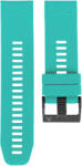 4wrist Curea din silicon pentru Garmin Fenix 7X/Fenix 6X/Fenix 5X Plus/Fenix 3 - 26 mm - Turquoise