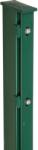  Kerítésoszlop lapos fedősínnel 260 cm zöld (041139)
