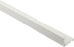 Arcansas L-idom PVC 10 mm x 2, 5 m fényes fehér (392M/L/01)