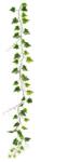 MICA Flower Power borostyán művirág girland 170 cm fehér