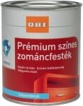 OBI Premium színes zománcfesték oldószeres enciánkék, selyemfényű, 2, 5 l (7504505850501002500)