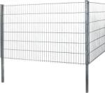  Kétrudas hálós kerítéspanel fém 83 cm x 201 cm horganyzott (041001)