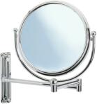 Wenko Deluxe kozmetikai fali tükör, 5-szörös nagyítású, krómozott (3656211100)