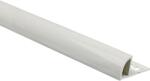 Arcansas Negyedkör-záróidom PVC 8 mm x 2, 5 m fényes fehér (251A/01)
