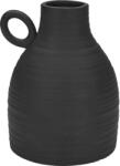  Fajansz váza Ancient Secrets 13, 2 cm x 12, 7 cm x 16, 5 cm fekete (141031)