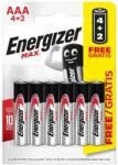 Energizer ENR ceruzaelem Max E91 BP 6 4+2 free