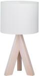 TRIO Ging asztali lámpa 31 cm fehér - fa (R50741001)