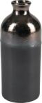  Minimalist Zen váza kerámia 19, 5 cm x 7, 6 cm átmérő fekete (138748)