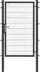 Floraworld egysz. kapu Premium kétr. hálós kerítésp. antracit 200 cm x 120 cm (043485)