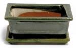  Bonsai cserép - alátét átmérő kb. 15 cm