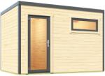 WEKA S 445 design kerti ház 2. méret natúr kezeletlen 350 cm x 250 cm FSC